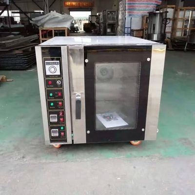 220V Stainless Steel Baking Bakery Convection Oven with Electric Motor 545*430*1300mm