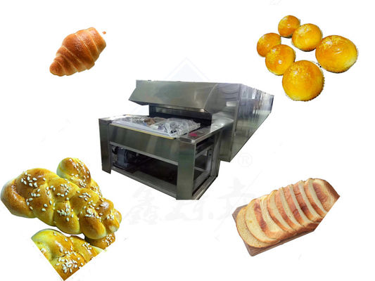 Automatic Operation Bread Biscuits Tunnel Oven Line with Bread Bakery Equipment