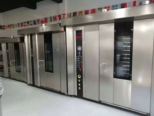 2020 Shanghai Jingyao 32/64 Trays Rotary Oven for Toast Cookies and Electric Hot Air