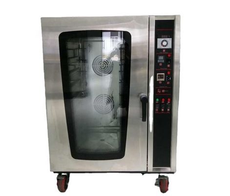 Fuel Gas Automatic Programmable Bread Baking Settings Gas Convection Oven Series