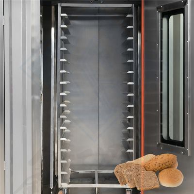 Made 50.5kw Stainless Steel Electric Rotary Oven for Biscuit Cake Bread Production