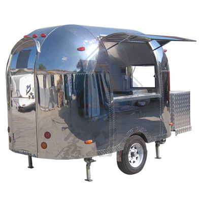 3M Single/Double Axles Design Mobile Customized Industrial Mobile Stainless Steel Food Truck