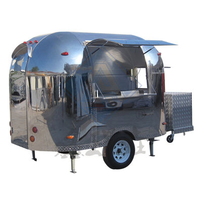 3M Single/Double Axles Design Mobile Customized Industrial Mobile Stainless Steel Food Truck