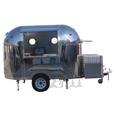 3M Single/Double Axles Design Mobile Customized Industrial Mobile Stainless Steel Food Truck