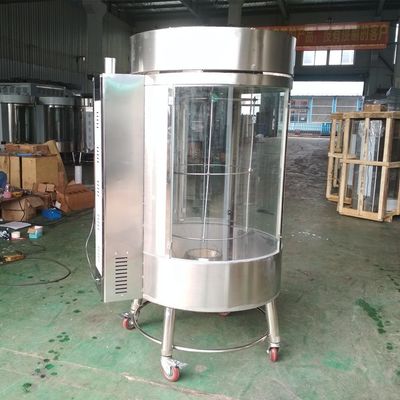 120kg Commercial Round Charcoal Gas Roast Duck Oven with Online Support After Service