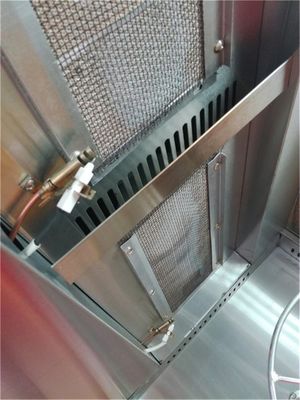 High Capacity Gas Rotisserie Oven for 16 Chickens 77kg Weight and 220V Voltage