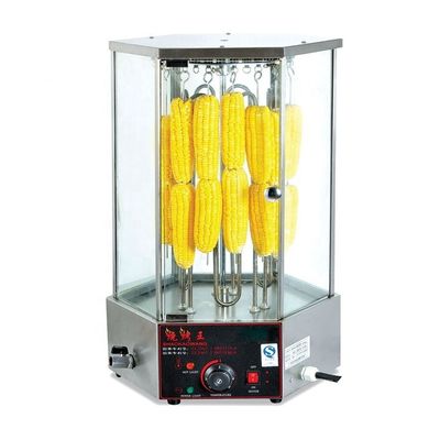 High Capacity Gas Rotisserie Oven for 16 Chickens 77kg Weight and 220V Voltage