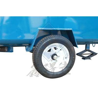 Customized Industrial Round Model Square Mobile Food Truck with 6M Single/Double Axles