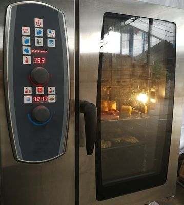 10 Layer Standard Type Combination Steam Oven Perfect for Food Beverage Manufacturing