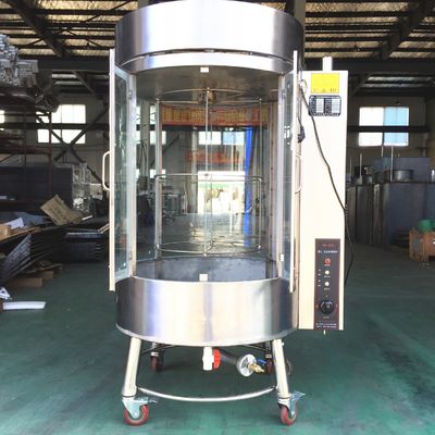 120kg Lava Stone Peking Duck Poultry Revolving Baking Oven for Large-Scale Operations