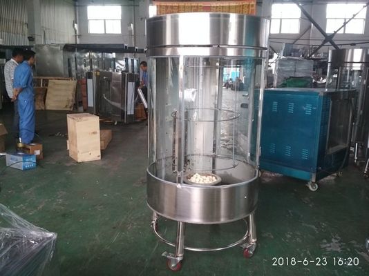 120kg Lava Stone Peking Duck Poultry Revolving Baking Oven for Large-Scale Operations