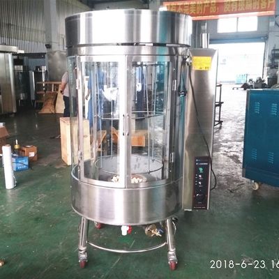 120kg Lava Stone Peking Duck Poultry Revolving Baking Oven for Large-Scale Operations