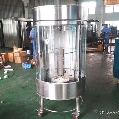 120kg Lava Stone Peking Duck Poultry Revolving Baking Oven for Large-Scale Operations