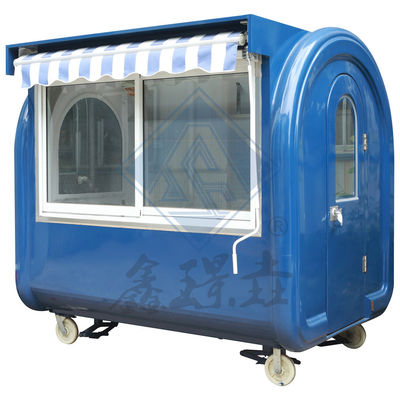 Customized Cooking Equipments 3.5M Single/Double Axles Mobile Food Truck with Canopy