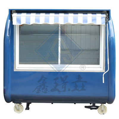 Customized Cooking Equipments 3.5M Single/Double Axles Mobile Food Truck with Canopy