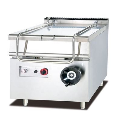 6 Burner Gas Stove with Stainless Steel Surface Material and Bread Bakery Oven