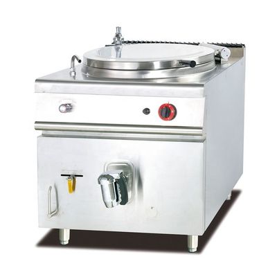 6 Burner Gas Stove with Stainless Steel Surface Material and Bread Bakery Oven