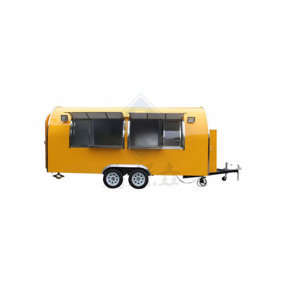 5.5M Single/Double Axles Mobile Food Truck with Customized Color and Long Service Life