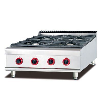 Upgrade Your Kitchen with This Gas Stove 4 Burners Lava Rock Grills and Bakery Oven