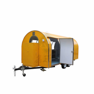 5.5M Single/Double Axles Mobile Food Truck with Customized Color and Long Service Life