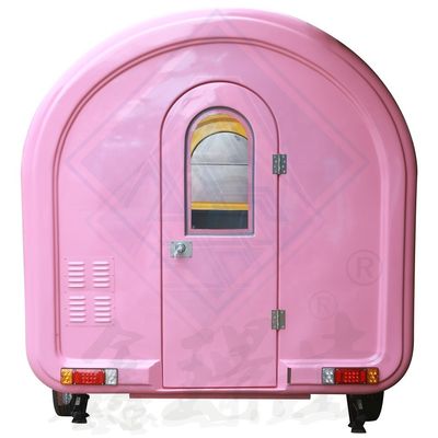 Customized Industrial Round Model Square Mobile Food Truck for Outdoor Street Vending
