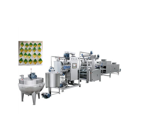 High Production 70KW Candy Machine for 150kg/h Bear Lollipop Suitable Production Line