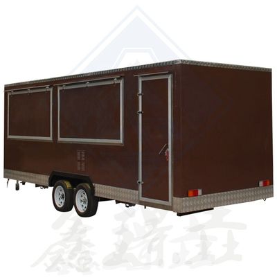 Vending Snack Function Single/Double Axles Design 450 Mobile Food Truck with Canopy