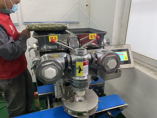 1.2x0.8x1.0 m Automatic encrusting and forming machine for rice balls Multifunctional