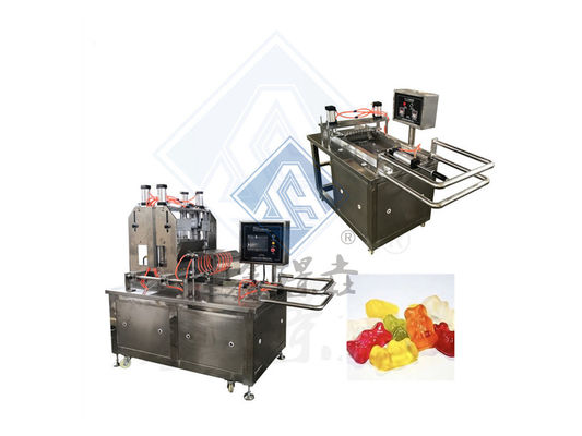 Shanghai High Production 1900*980*1700MM Gummy Candy Jelly Making Machine with Nice