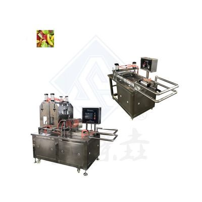 1900*900*1620mm Industrial Assorted Soft Candy Depositing Machine for Jelly Candy Making