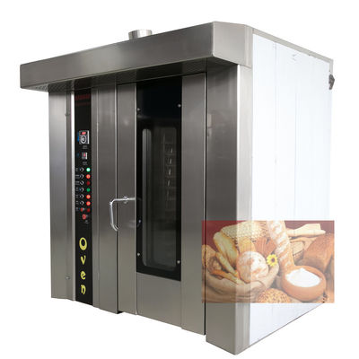 Retail 32 Trays Bakery 32 Rotary Gas Industrial Electric Biscuit Cake Bread Baking