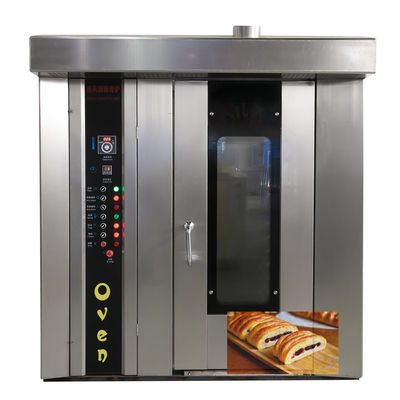 Food Processing Machine 32 Trays Good Electric Biscuit Cake Bread One-Stop Bakery Rotary