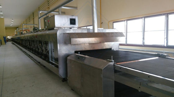 22.5 x 32.5x 24.5cm Tunnel Oven for Bakery Biscuit Production Line in Stainless Steel
