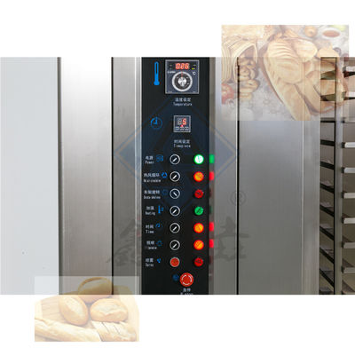 Electric Biscuit Cake Bread Automatic Rotary Gas Industrial Baking 32 Trays Good Oven
