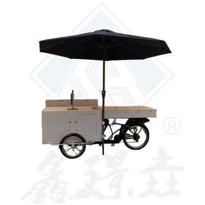 Small Commodities Machinery Function Sell Street Food Wheels 3 Bike for Bread Fruits