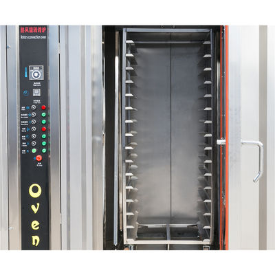 50kg/h Bread Baguette Production Line with Automatic Rotary Oven and Gas Power Source