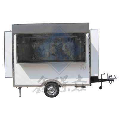 Capacity Storage 220 Mobile Customized Industrial with Canopy Square Mobile Food Truck