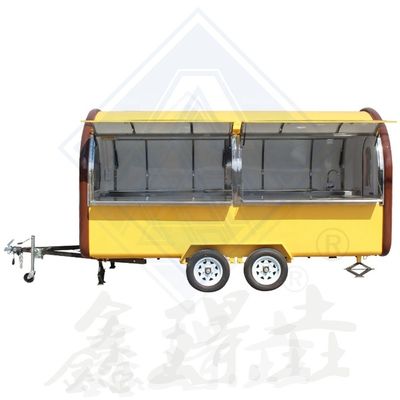 Customized Single/Double Axles Mobile Food Truck for Food Service