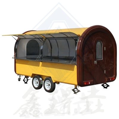 Customized Single/Double Axles Mobile Food Truck for Food Service