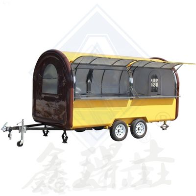 Customized Single/Double Axles Mobile Food Truck for Food Service