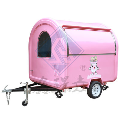 Directly Supply Single/Double Axle Mobile Food Truck with Canopy