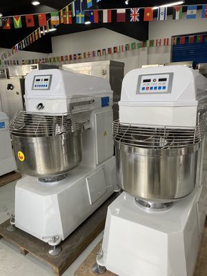 75L Output Dough Mixer for Bread and Pizza 25kg Capacity Spiral Mixing Machine