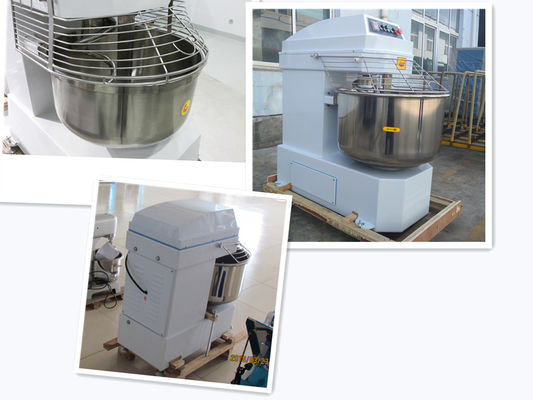 Big Capacity 50kg Nuts Spiral Dough Mixer for Bakery Equipment from Shanghai