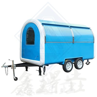 Fully Equipped Mobile Kitchen Food Truck with Hotdog Cart and Field Maintenance Service