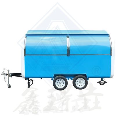 Fully Equipped Mobile Kitchen Food Truck with Hotdog Cart and Field Maintenance Service