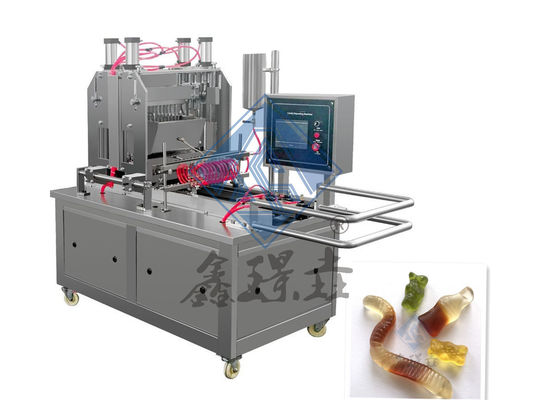 500KG Automatic Gummy Candy Jelly Making Machine for Soft Candy Production in Shanghai