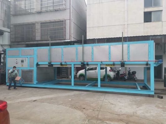 Commercial Ice Block Making Machine with Industrial Compressor 1230x930x2040mm Size
