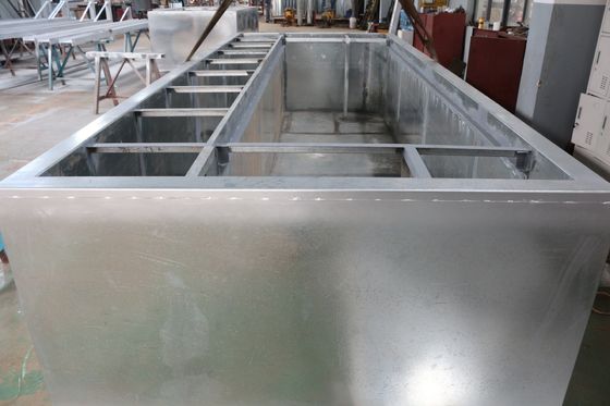Commercial Ice Block Making Machine with Industrial Compressor 1230x930x2040mm Size