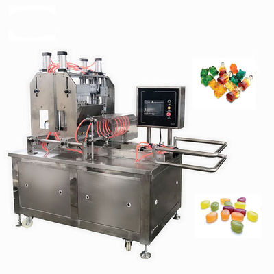 220V Power Source Function Pouring Machine Double Color Lollipop Hard Candy Machine