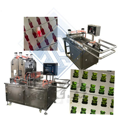 Made High Production 50kg/h Automatic Candy Making Machine for Gummy Bear